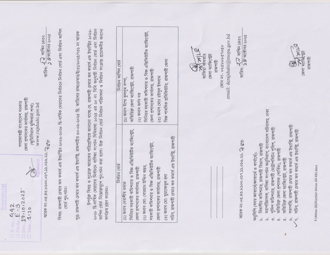 Elected Board of Directors 2026-2028